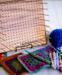 The BlocksAll Plus Afghan / Granny Square Crochet Blocking Board