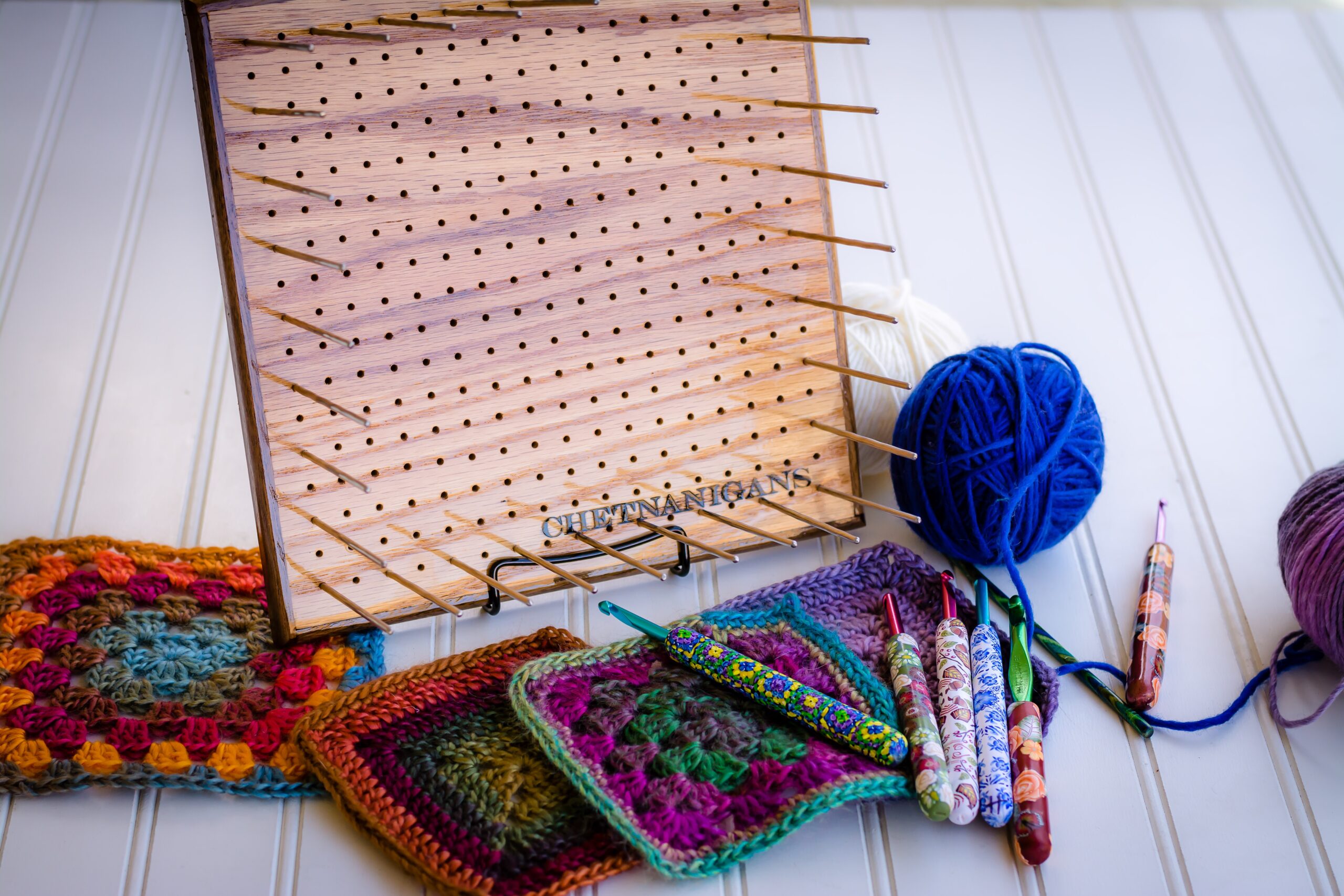 Medium / Small Crochet Blocking Peg Board Knitting Craft Blocker Granny  Square 